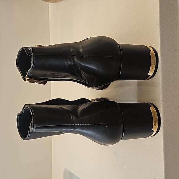 Calvin Klein Black Ankle Boots sz 9.5 M - Picture 2 of 11